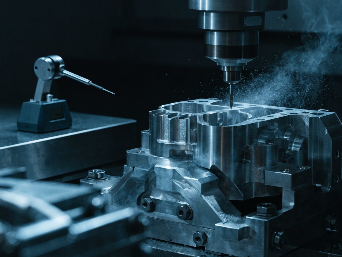 CNC precision manufacturing of tight-tolerance automotive OEM metal components